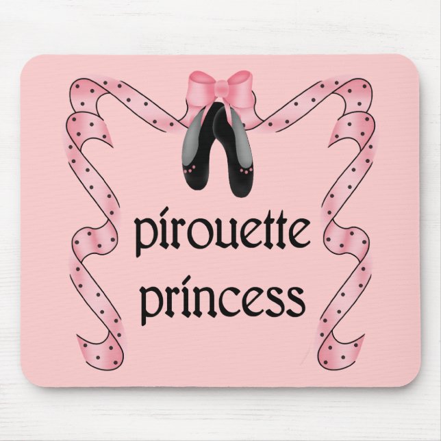 Pirouette Princess Mousepad (Frente)