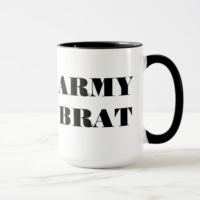 Pirralho do exército da caneca (Direita)