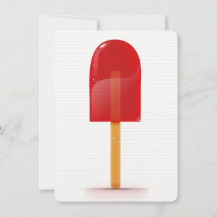 Pirulito de Gelo Vermelho