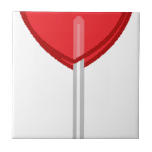 pirulito vermelho