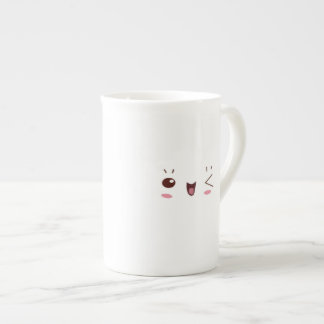 Pisc a caneca da porcelana de Kawaii