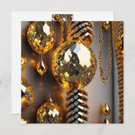 Pisca! Bonitas joias caos em ouro