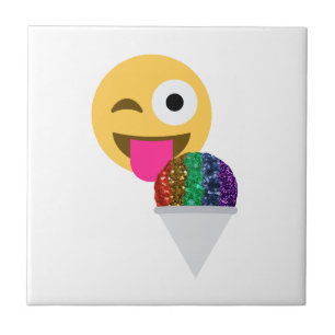 piscar os olhos emoji brilhante