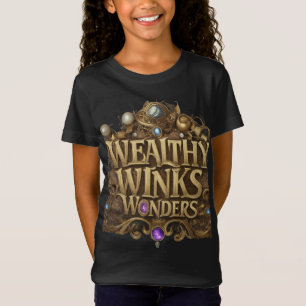 Piscar os olhos ricos Maravilhas - Camiseta Luxe e
