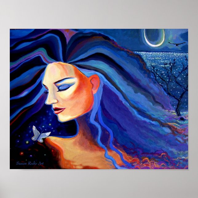 Piscean Moon - Impressão (Frente)