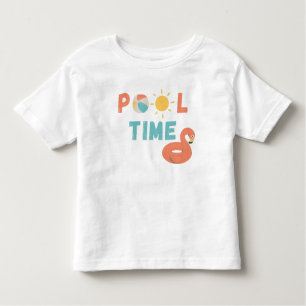 piscina. Camiseta para Crianças