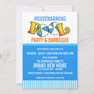 Piscina de Convite de festas