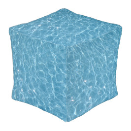 Piscina de poliéster - Cubo Grande Pouf
