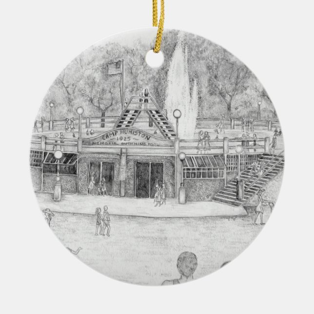 Piscina Humiston Antes De Fundir O Ornamento Remov (Frente)