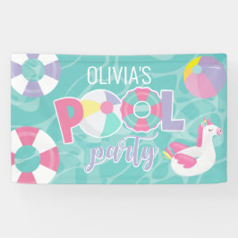 Piscina Party Girl Unicorn Pink and Purple Birday