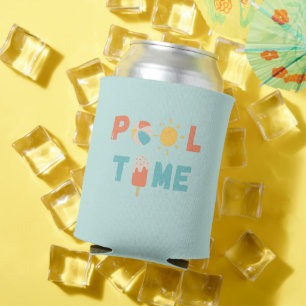 piscina. Porta-latas