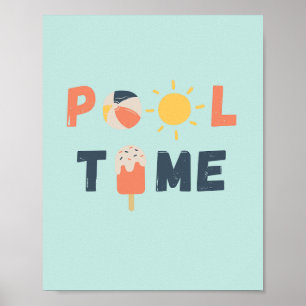 piscina. POSTER e IMPRESSÕES