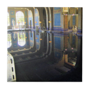 Piscina romana no Castelo de Hearst, Califórnia