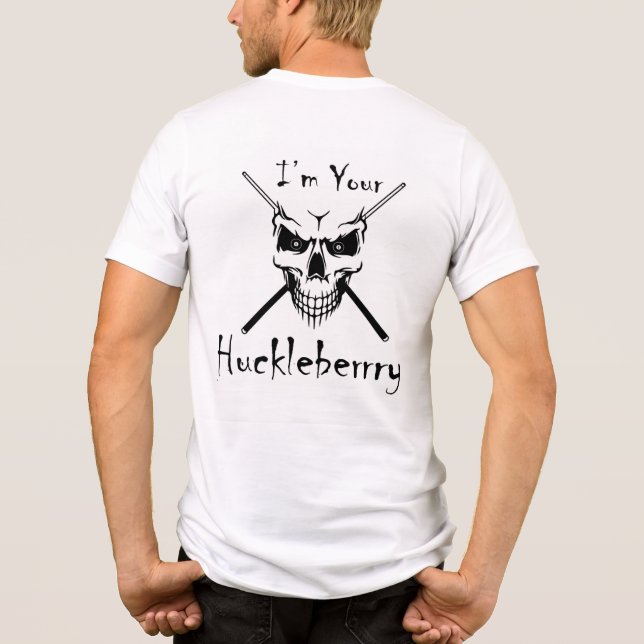 Piscina T-Shirt (Eu sou o seu Huckleberry) (Verso)