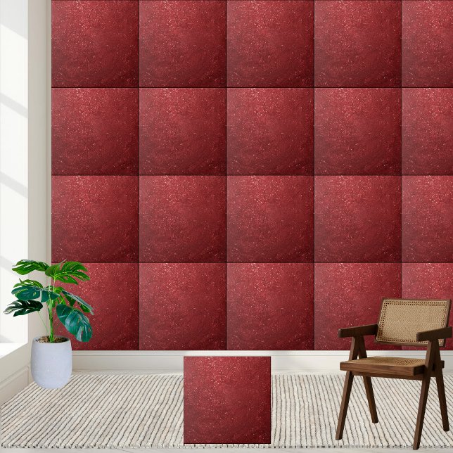 Piso de parede de Na moda com brilho radiante luxu (Luxurious Radiant Red Glitter Stylish Wall Floor Ceramic Tile)