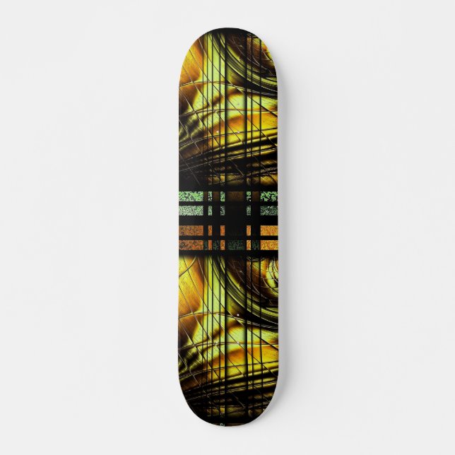 Piso de skate de Honeygold rascado (Frente)