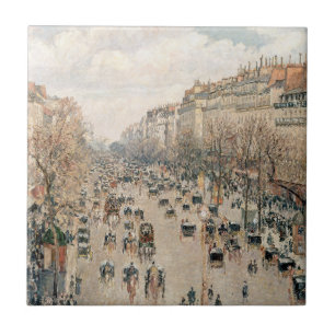 Pissarro - Boulevard Montmartre, Sol da Tarde