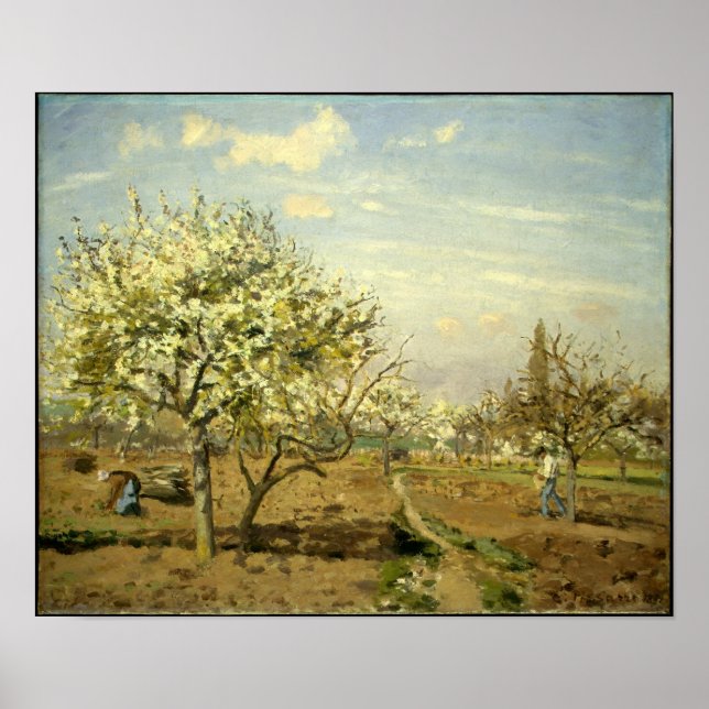Pissarro é "O Pomar" - Poster (Frente)