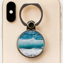Pista de telefone das ondas de praia