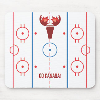 Pista Mousepad do hóquei dos alces do bordo
