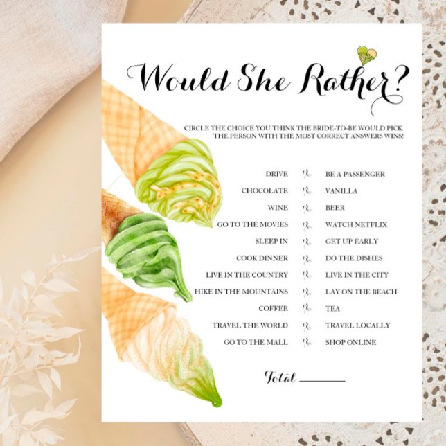 Pistachio Chá de panela Ela Iria Jogar Preferencia (Criador carregado)