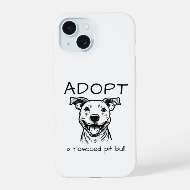 Pit Bull Advocacy - capa de telefone (Verso)