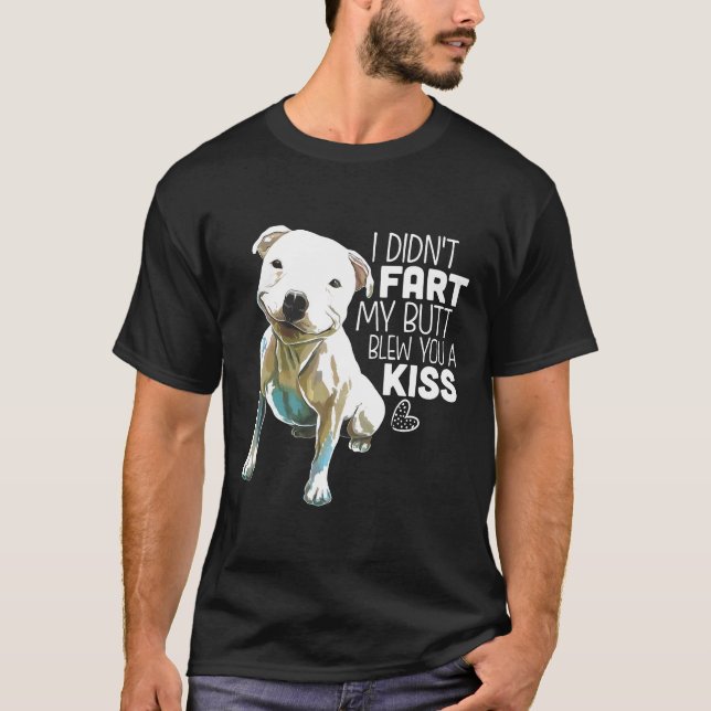 Pit Bull Camisa Engraçada Cachorro Dom Presente (Frente)