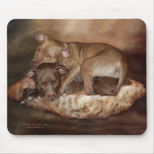 Pitbulls - o Mousepad lateral mais macio