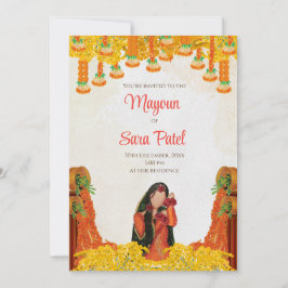 Pithi convida como convites de Mayoun convites de 