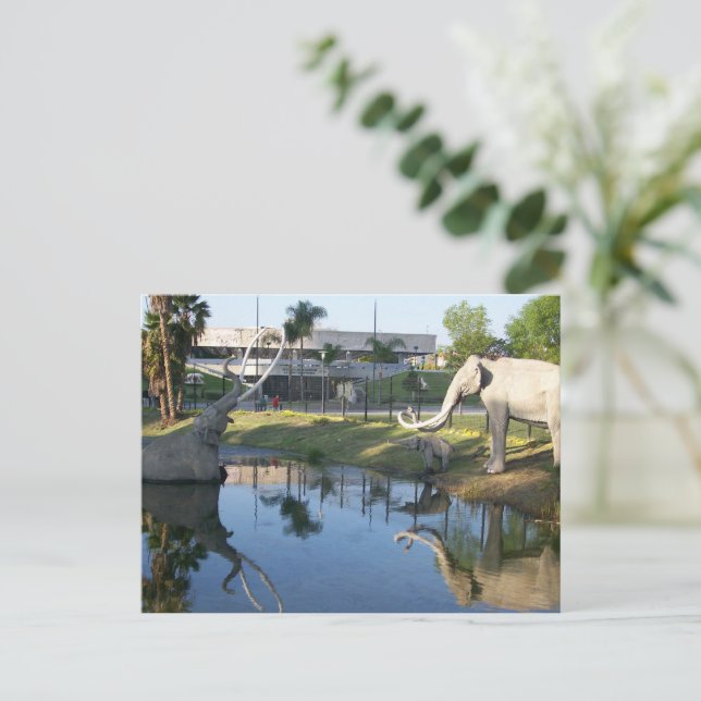 PITS TAR de LA BREA nº 2 Cartão postal (Em pé/Frente)