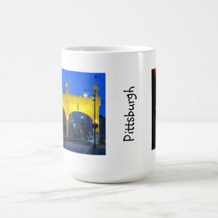 Pittsburgh Aqui está para vocês 2 caneca de café