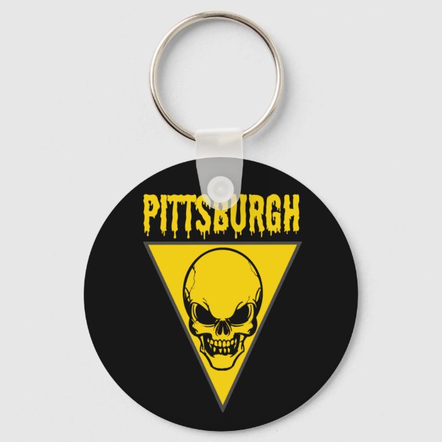 Pittsburgh - Chaveiro do crânio (Frente)