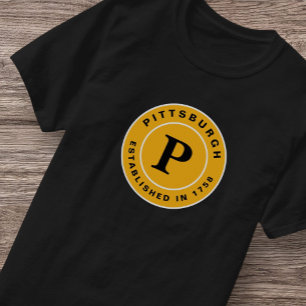 Pittsburgh Estabeleceu 1758 Camiseta Retro Yinzer