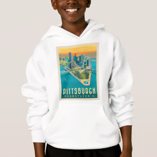 Pittsburgh, PA Vista de Olho de Pássaro