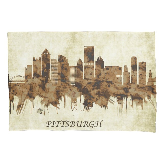 Pittsburgh Pensilvânia Cityscape (Frente)