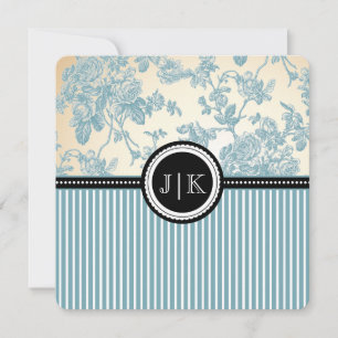 PixDezines azul-lacre/toile/rosas