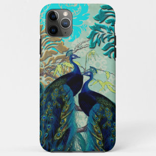 PixDezines Damask/Peacocks capas de iphone Pouco f