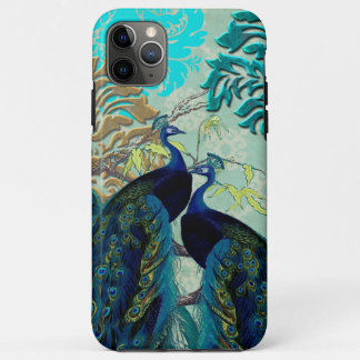 PixDezines Damask/Peacocks capas de iphone Pouco f