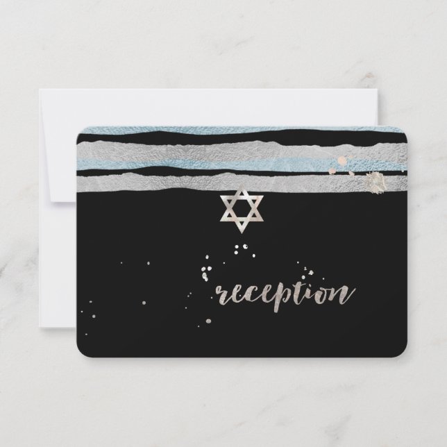 PixDezines falso azul/prata/listras/recepção (Frente)