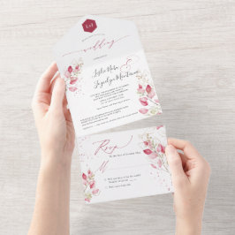 PixDezines Goma-Blush Rustic Watercolor Gum Eucaly