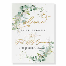 PixDezines Goma Verde Rústica EucalyptusComunhão