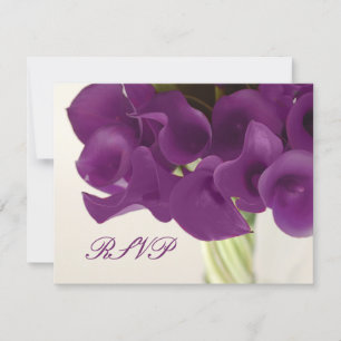 PixDezines GRANDE RSVP Púrpura Calla Lily/Diy