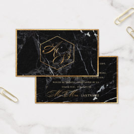 PixDezines Mármore + Faux Ouro Script Elegante / P
