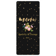 PixDezines menu aquarela floral/ranunculus