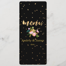 PixDezines menu aquarela floral/ranunculus