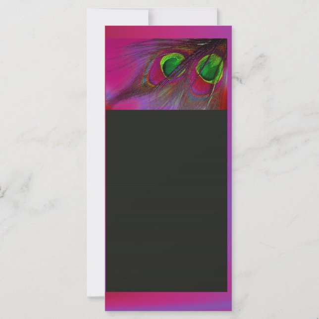 PixDezines Psychedelic Peacock, Personalize-O! (Frente)