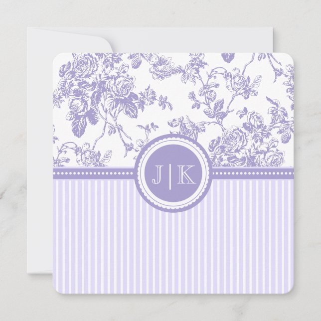 PixDezines púrpura/toile/rosas/cor DIY (Frente)