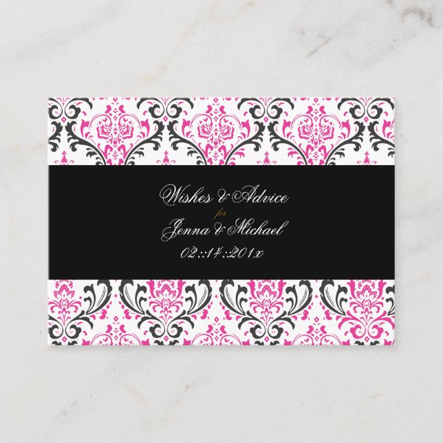 PixDezines Rossi Damask, placas de conselho (Frente)