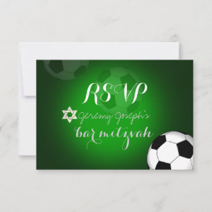 PixDezines rsvp Bar de futebol Mitzvah/cor DIY