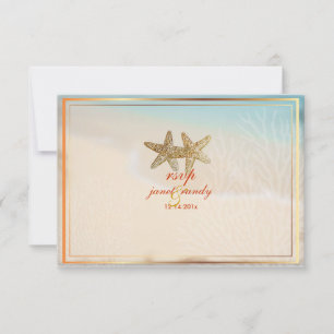 PixDezines Rsvp Beach+starfish, festa de praia